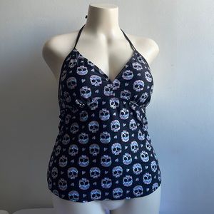 Skull Tankini Top xl Joe Boxer